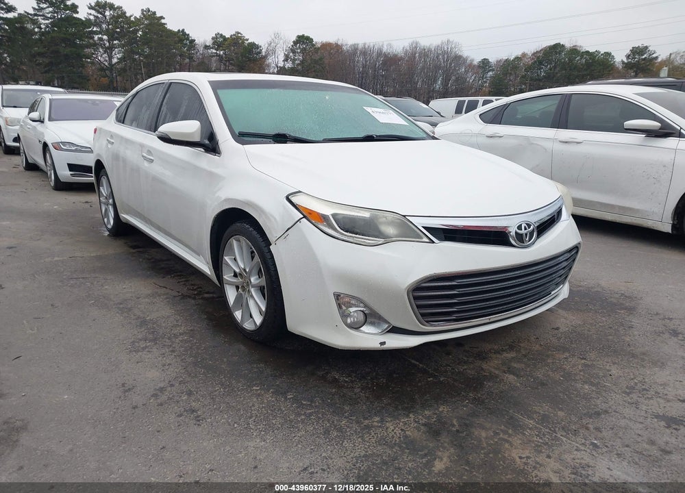 2013 TOYOTA AVALON XLE TOURING VIN: 4T1BK1EB3DU066636