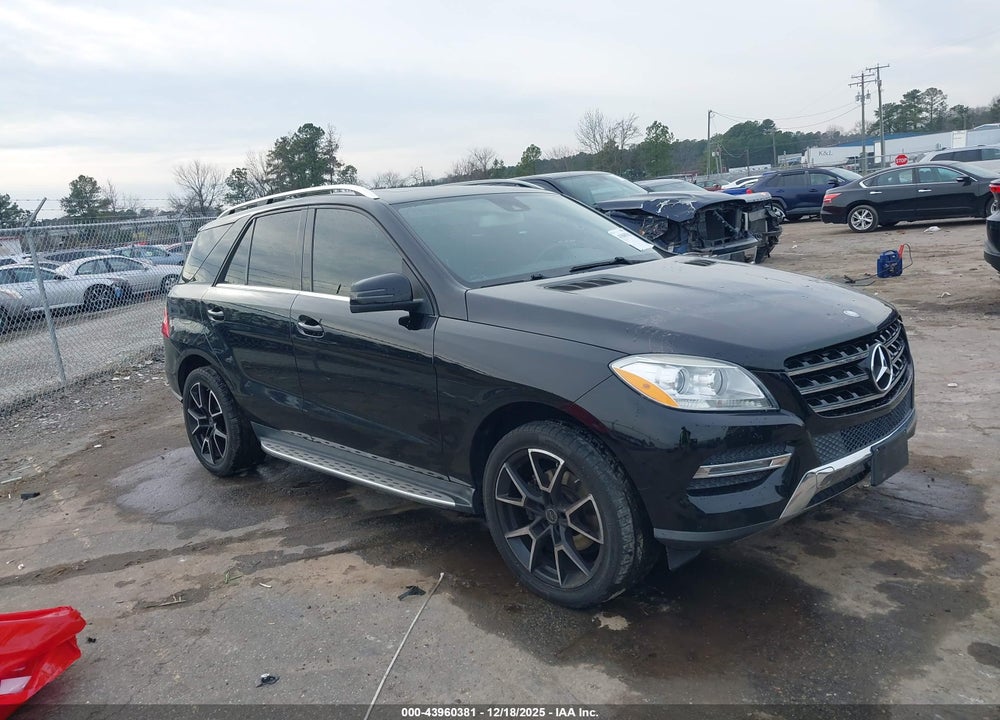 2015 MERCEDES-BENZ ML 350 4MATIC VIN: 4JGDA5HB0FA597327