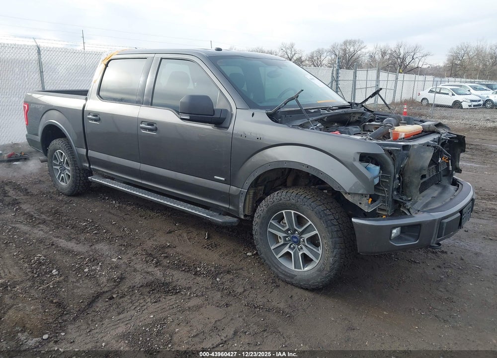 2016 FORD F-150 XLT VIN: 1FTEW1EP8GKF99292