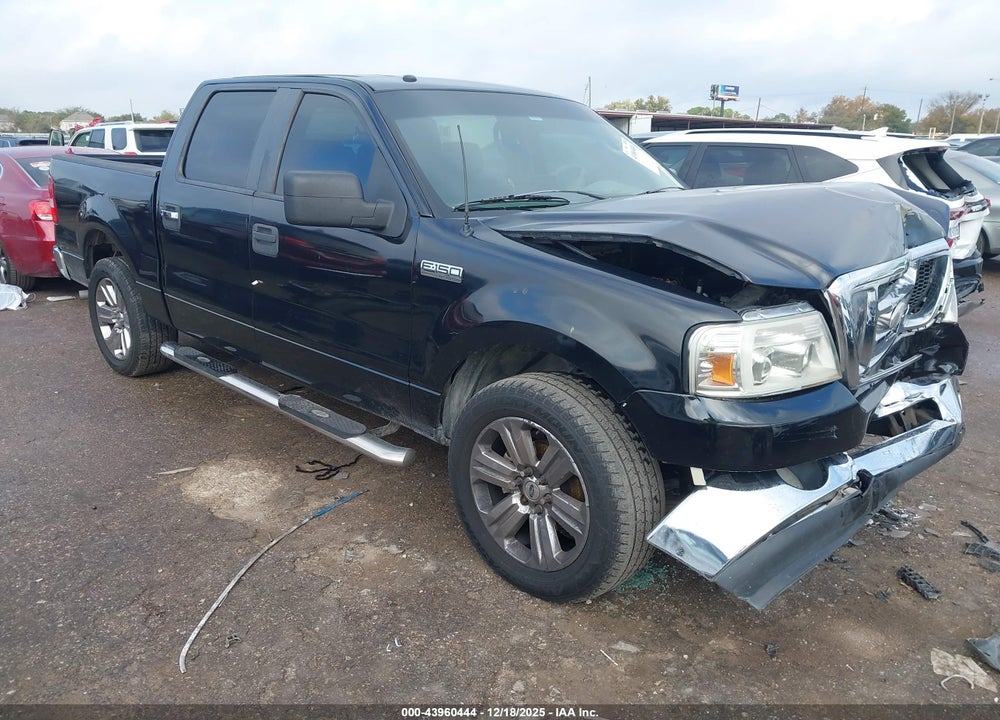 2008 FORD F-150 60TH ANNIVERSARY/FX2/XL/XLT VIN: 1FTRW12W38FB11647
