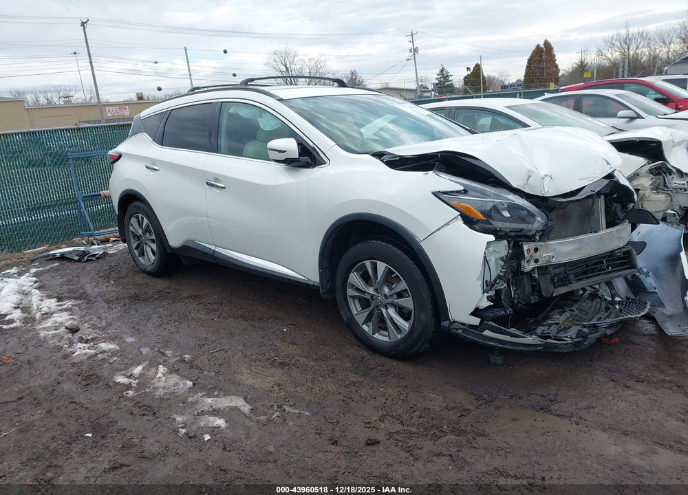 2018 NISSAN MURANO SV VIN: 5N1AZ2MG0JN120751