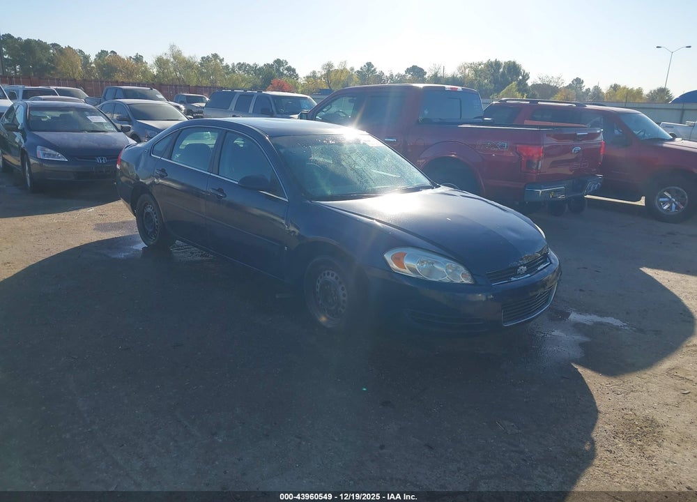 2008 CHEVROLET IMPALA LS VIN: 2G1WB58K281299541
