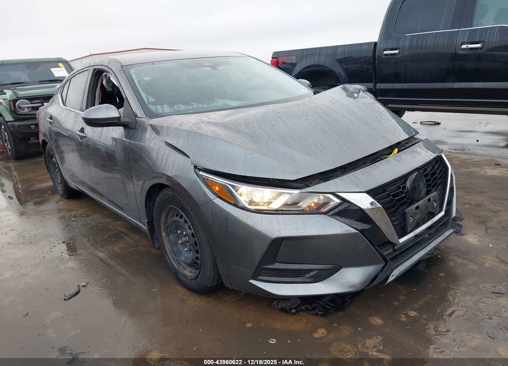 2022 NISSAN SENTRA S XTRONIC CVT VIN: 3N1AB8BV0NY260470