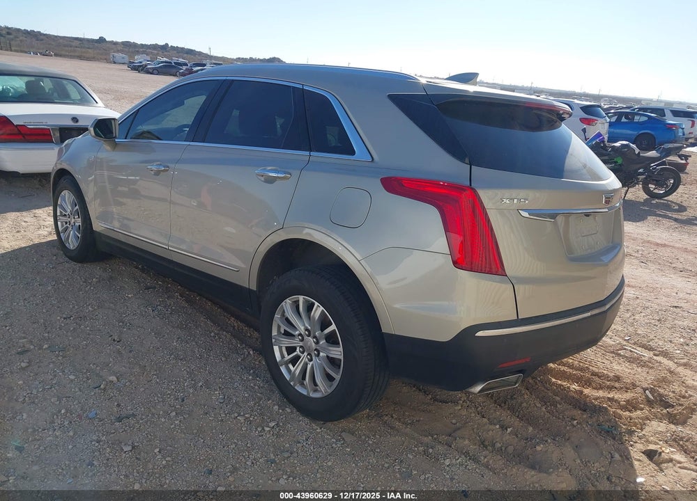 2017 CADILLAC XT5 STANDARD VIN: 1GYKNARS4HZ189788