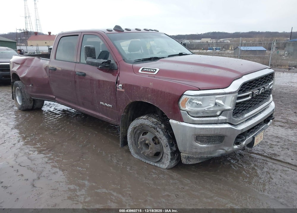 2019 RAM 3500 TRADESMAN  4X4 8' BOX VIN: 3C63RRGLXKG700539