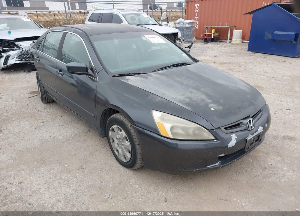 2003 HONDA ACCORD 2.4 LX VIN: 3HGCM56383G706408