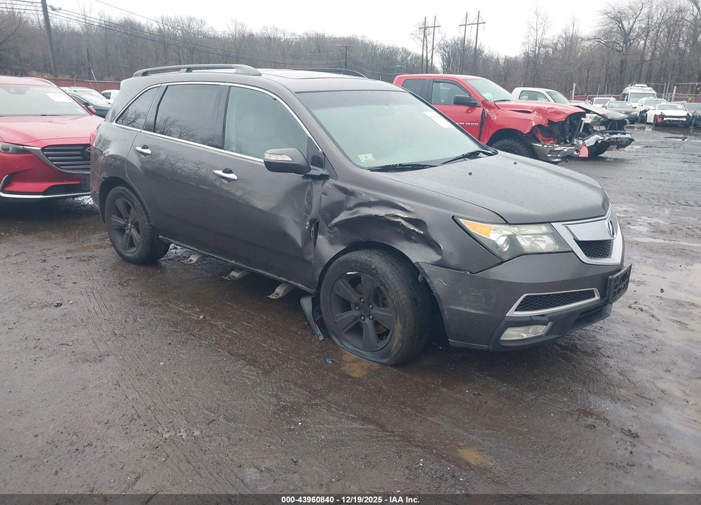2010 ACURA MDX VIN: 2HNYD2H23AH506728