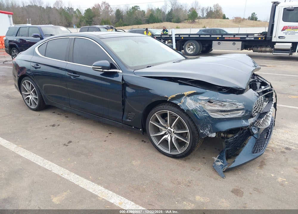 2022 GENESIS G70 2.0T RWD VIN: KMTG34TA8NU103170