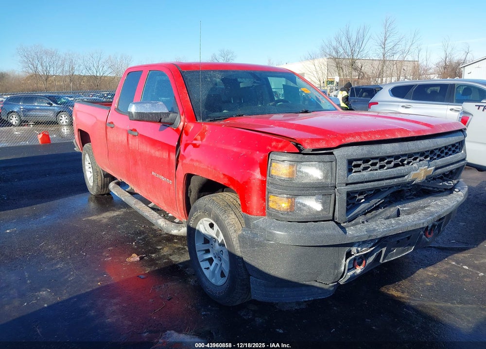 2014 CHEVROLET SILVERADO 1500 WORK TRUCK 1WT VIN: 1GCVKPEH7EZ379945