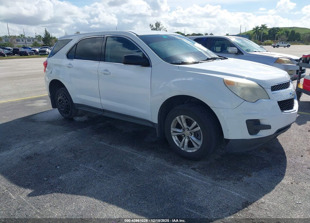 2012 CHEVROLET EQUINOX LS VIN: 2GNALBEK2C6173278
