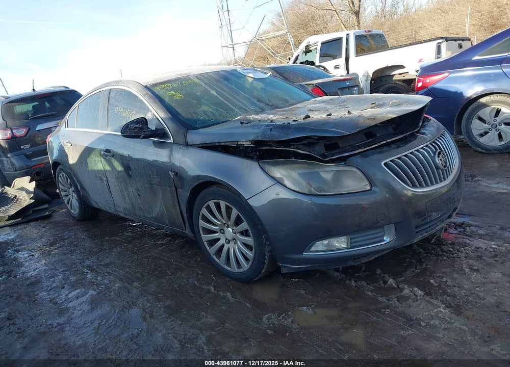 2011 BUICK REGAL CXL TURBO RUSSELSHEIM VIN: W04GY5GV6B1096844