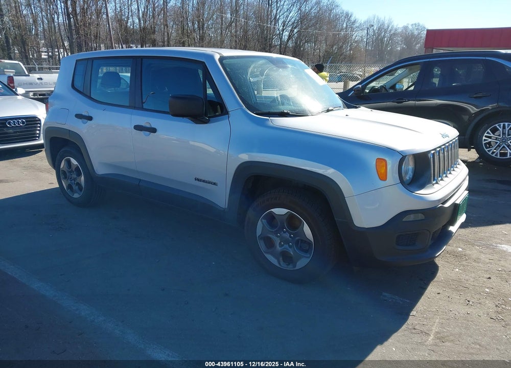 2016 JEEP RENEGADE SPORT VIN: ZACCJAAW0GPD32866