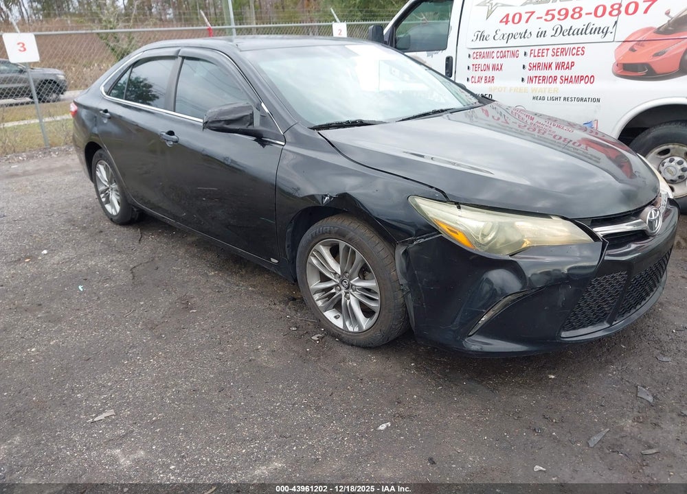 2016 TOYOTA CAMRY SE VIN: 4T1BF1FK1GU163907