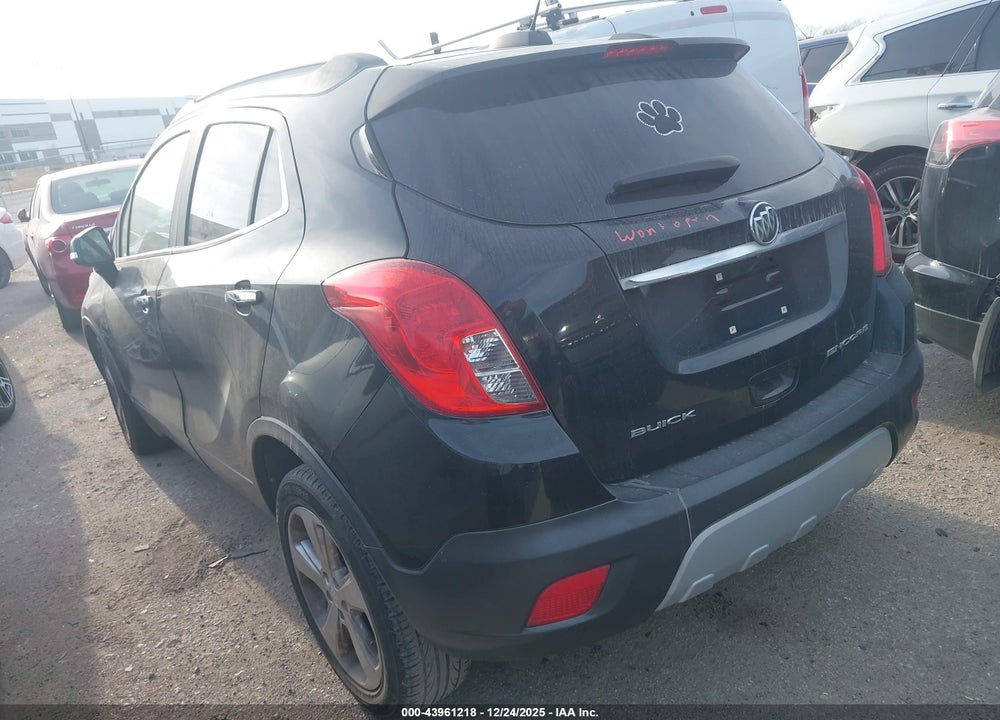 2016 BUICK ENCORE VIN: KL4CJASBXGB533609