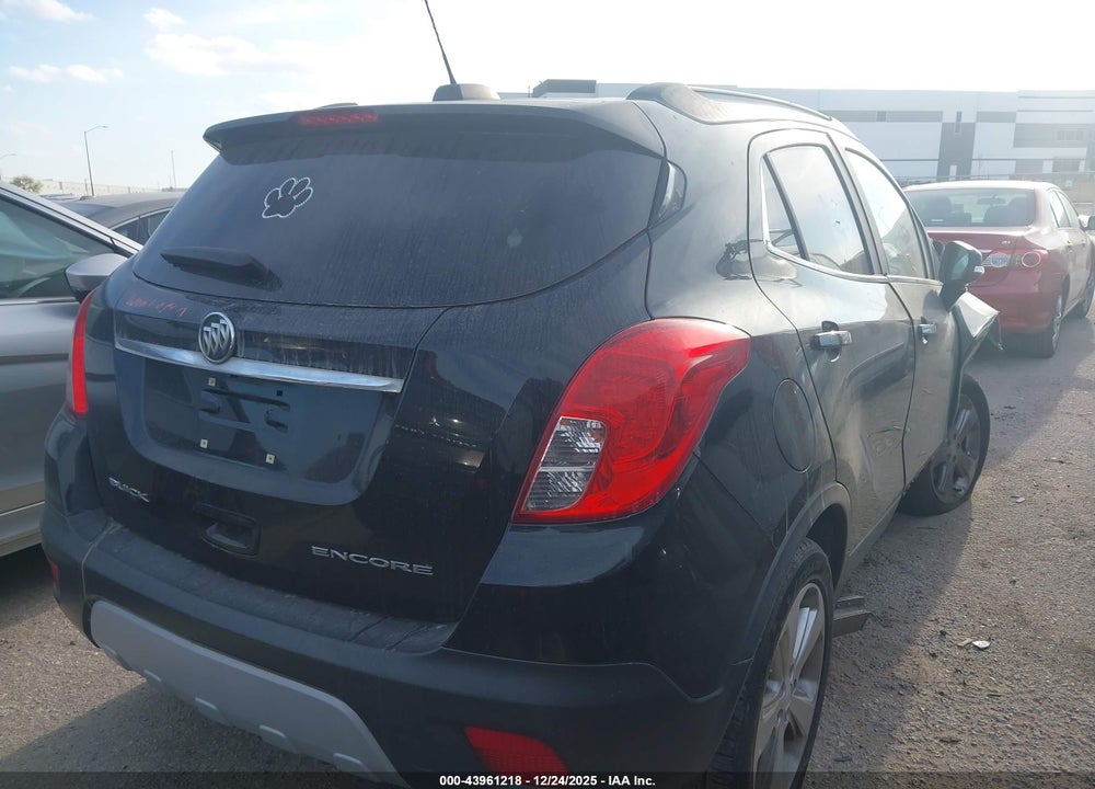 2016 BUICK ENCORE VIN: KL4CJASBXGB533609