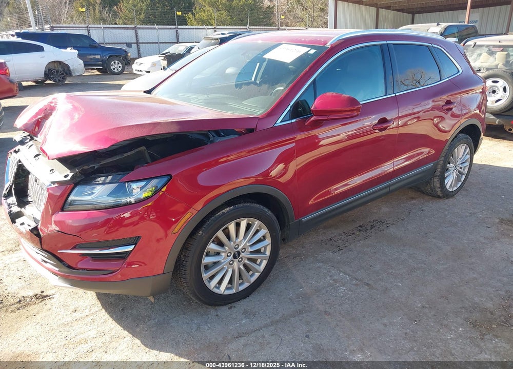 2019 LINCOLN MKC STANDARD VIN: 5LMCJ1C92KUL26915