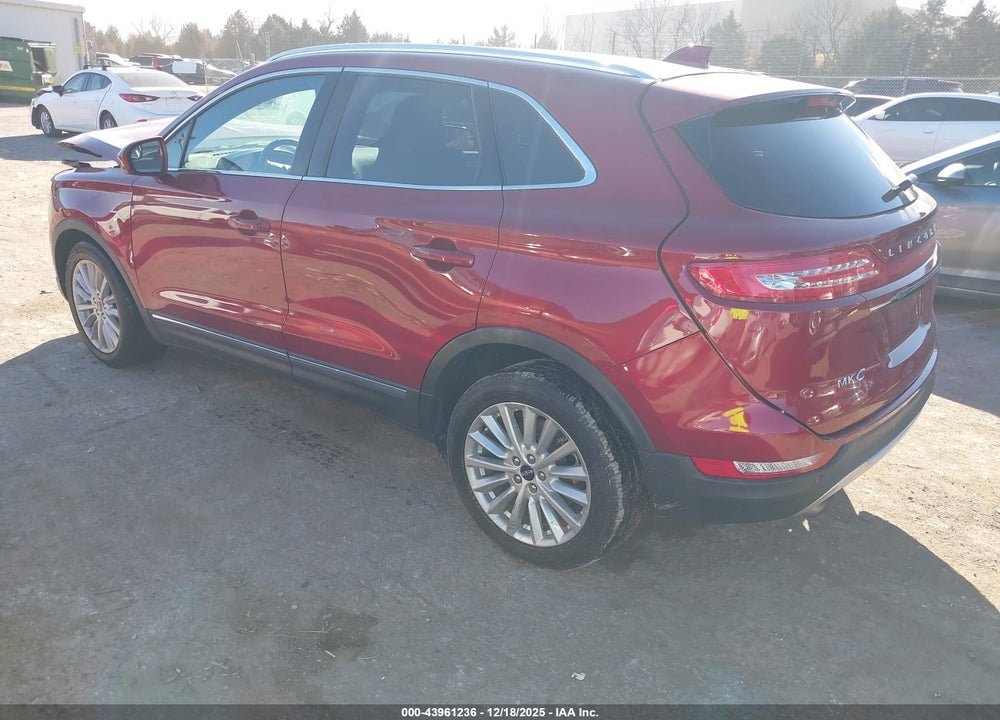 2019 LINCOLN MKC STANDARD VIN: 5LMCJ1C92KUL26915