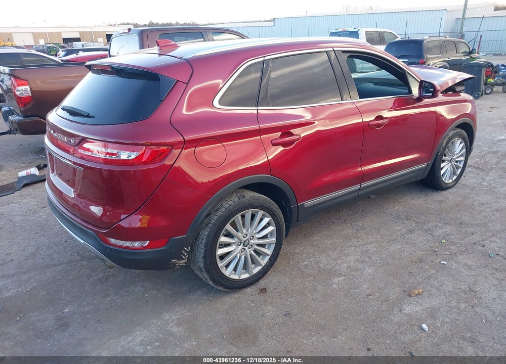 2019 LINCOLN MKC STANDARD VIN: 5LMCJ1C92KUL26915
