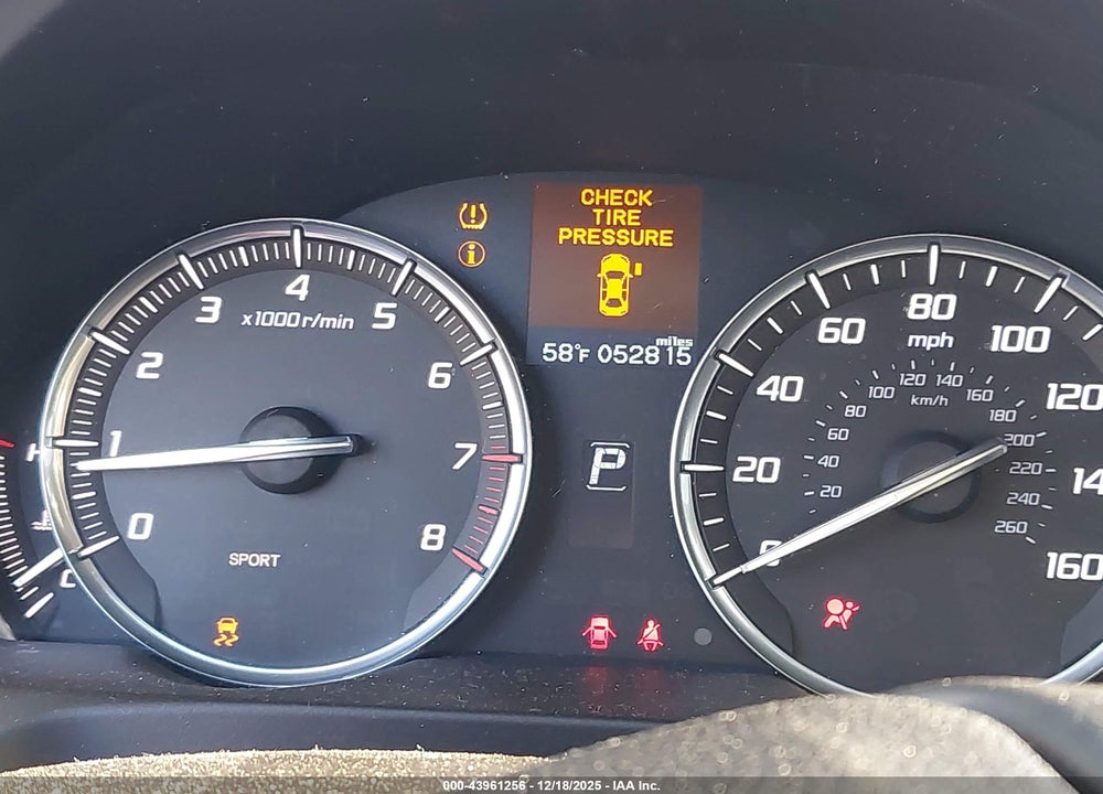 2016 ACURA TLX VIN: 19UUB1F37GA007004