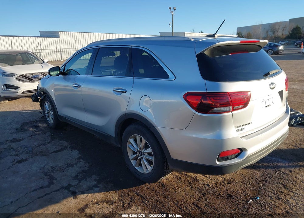 2020 KIA SORENTO 2.4L LX VIN: 5XYPG4A36LG658043
