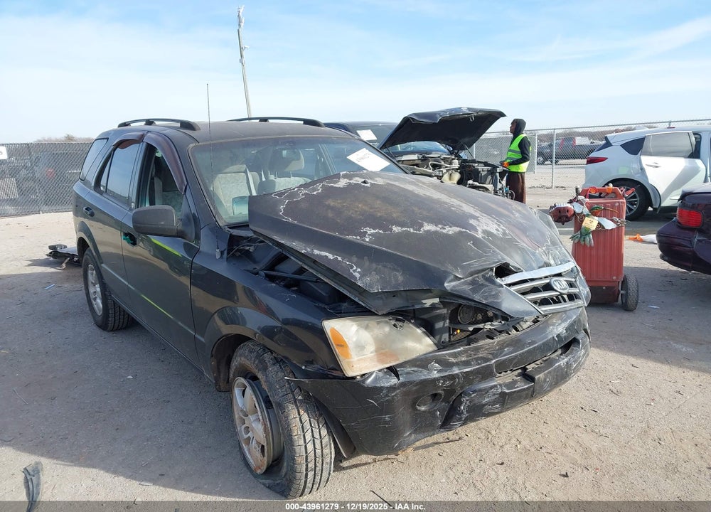 2008 KIA SORENTO LX VIN: KNDJD735185787113