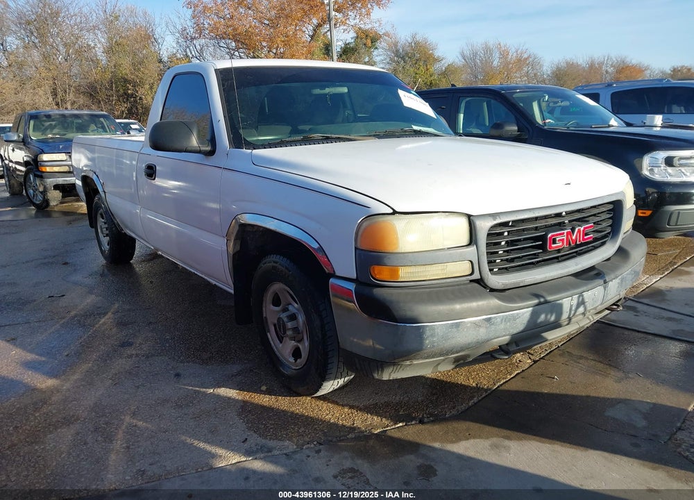 2002 GMC SIERRA 1500 STANDARD VIN: 1GTEC14W82Z329142