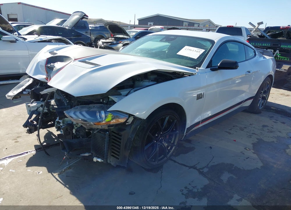 2021 FORD MUSTANG MACH 1 FASTBACK VIN: 1FA6P8R0XM5555043