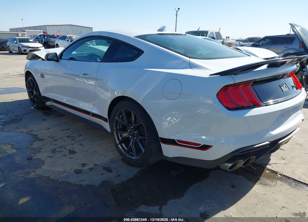 2021 FORD MUSTANG MACH 1 FASTBACK VIN: 1FA6P8R0XM5555043