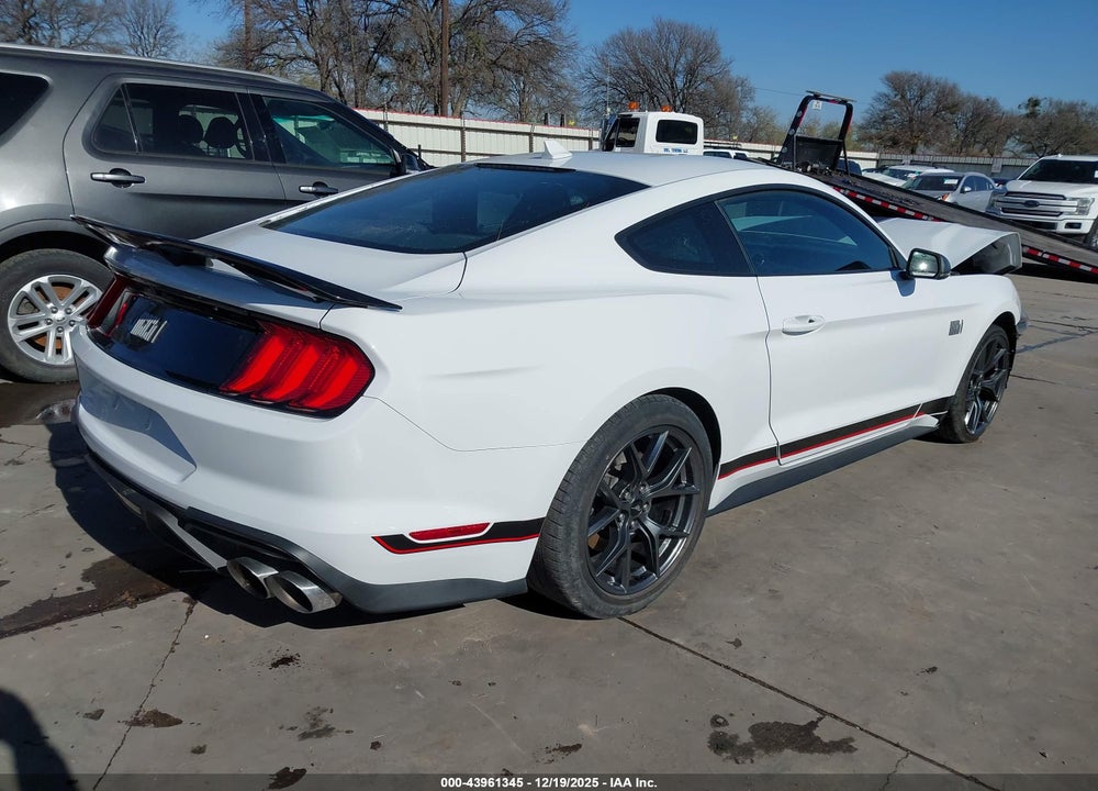 2021 FORD MUSTANG MACH 1 FASTBACK VIN: 1FA6P8R0XM5555043