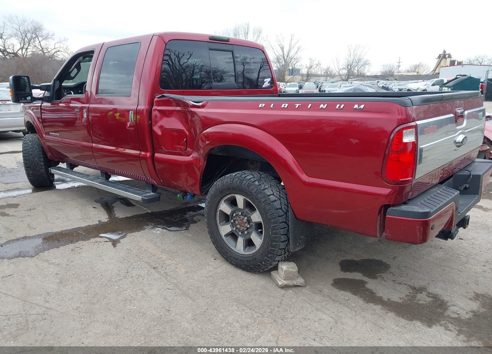 2015 FORD F-250 LARIAT VIN: 1FT7W2BTXFEC11833