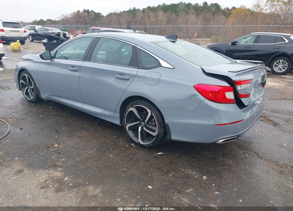 2021 HONDA ACCORD SPORT VIN: 1HGCV1F3XMA028086