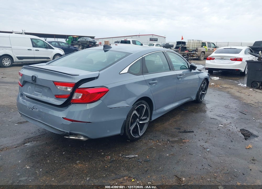 2021 HONDA ACCORD SPORT VIN: 1HGCV1F3XMA028086
