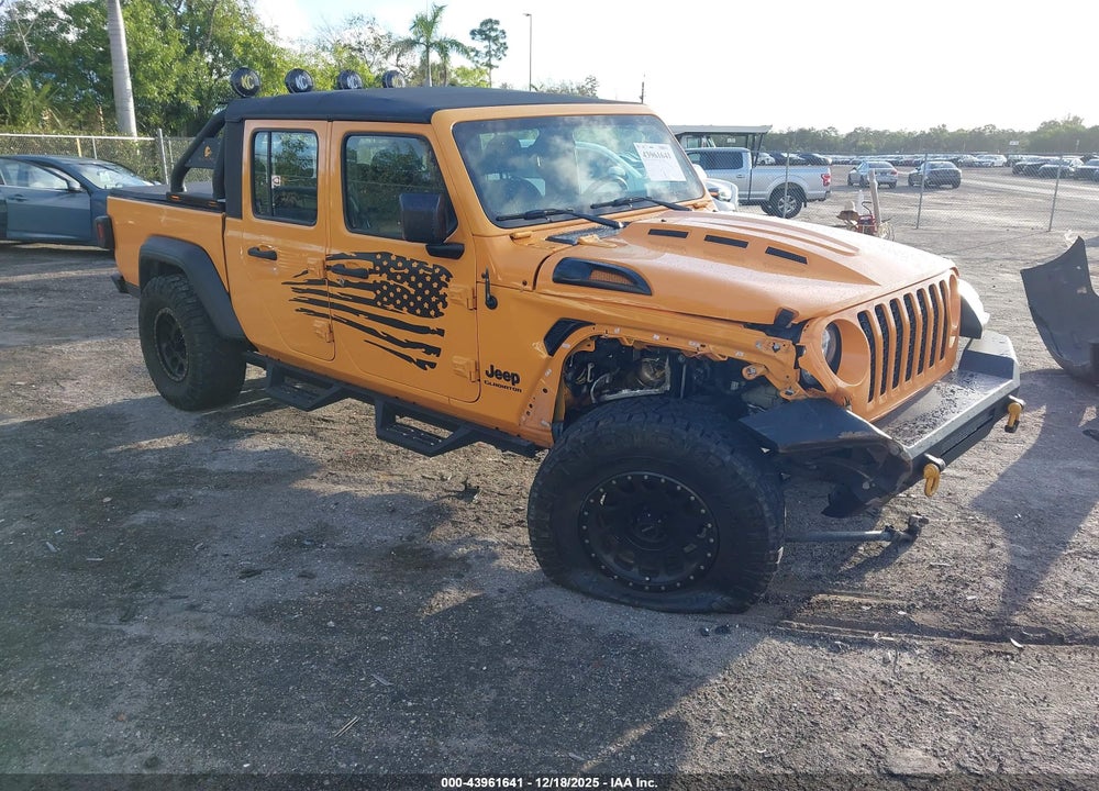 2021 JEEP GLADIATOR SPORT 4X4 VIN: 1C6HJTAG1ML561249