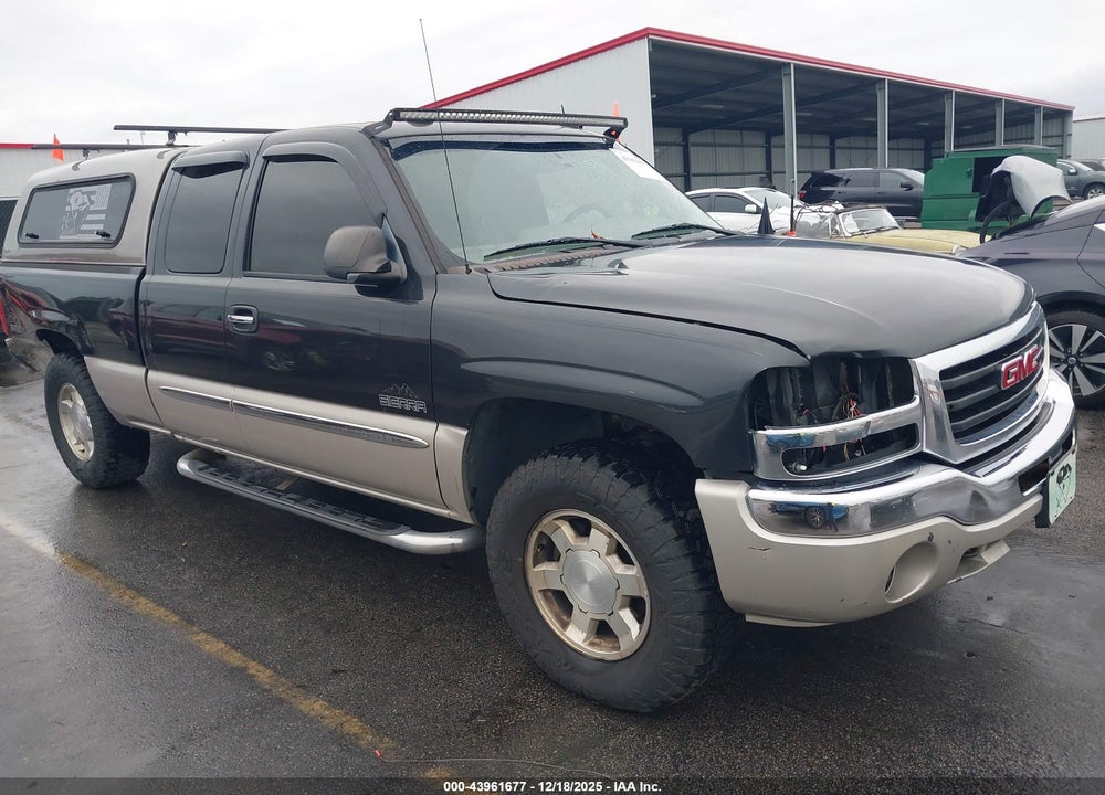 2005 GMC SIERRA 1500 SLT VIN: 1GTEK19BX5Z281687