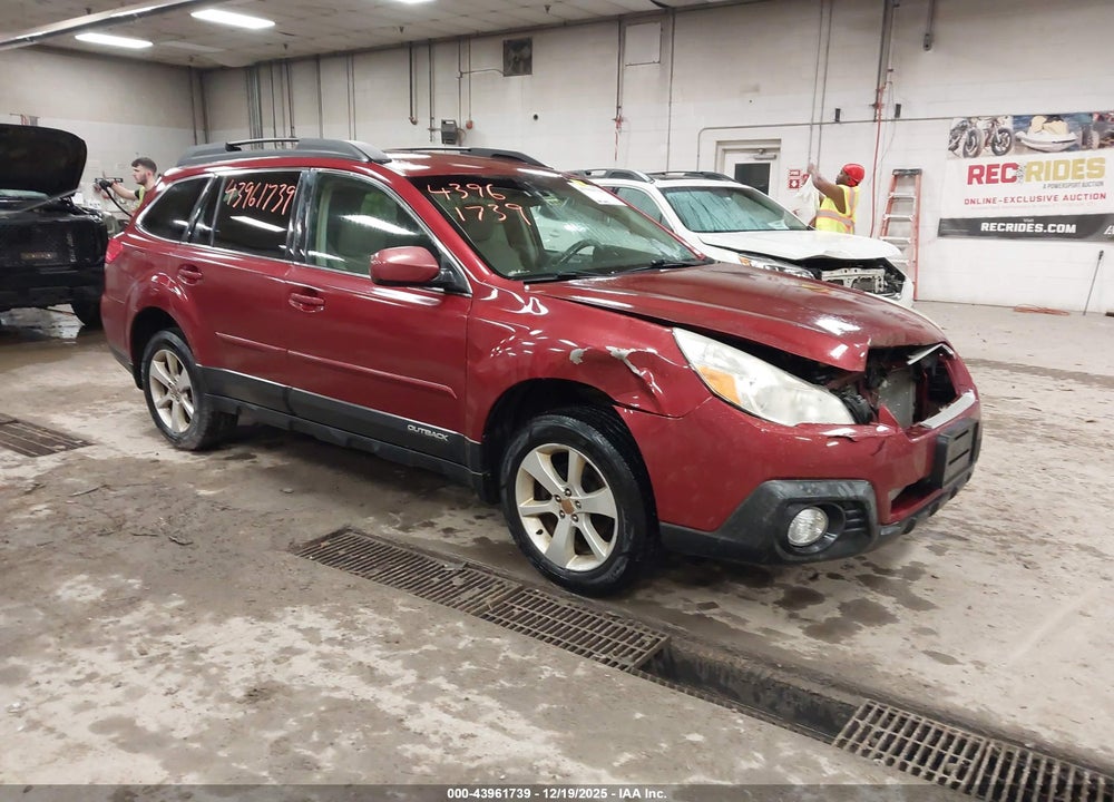 2014 SUBARU OUTBACK 2.5I PREMIUM VIN: 4S4BRBCC1E1306153