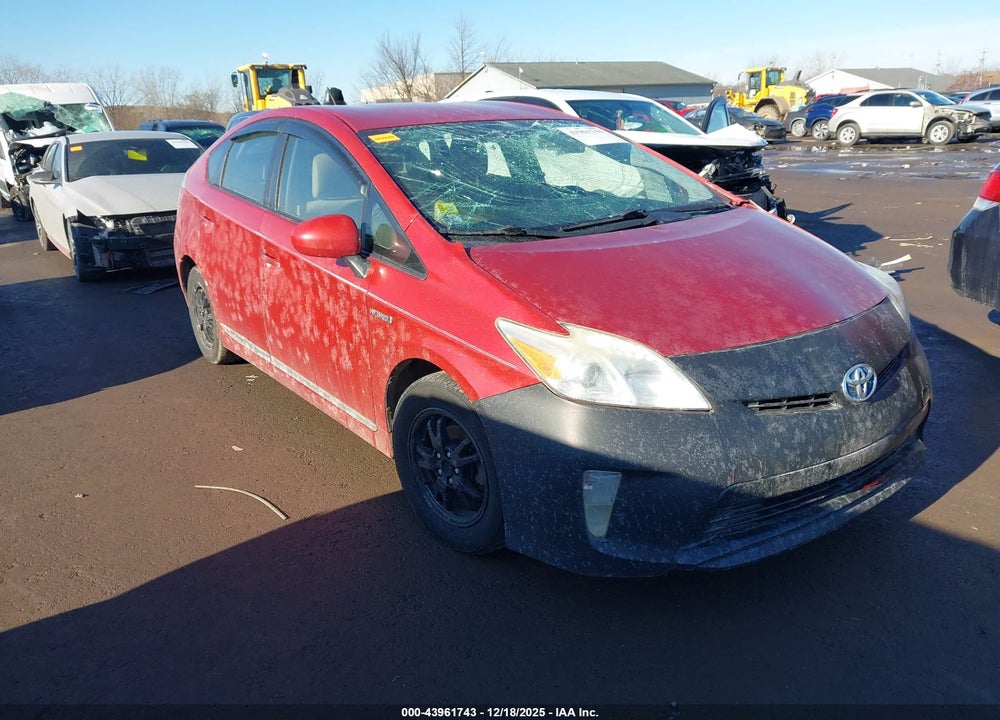 2013 TOYOTA PRIUS FOUR VIN: JTDKN3DU5D0342834