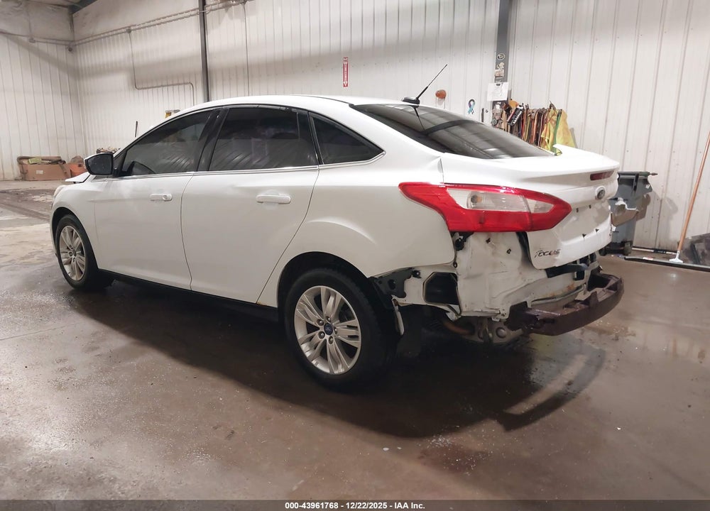 2012 FORD FOCUS SEL VIN: 1FAHP3H29CL376064