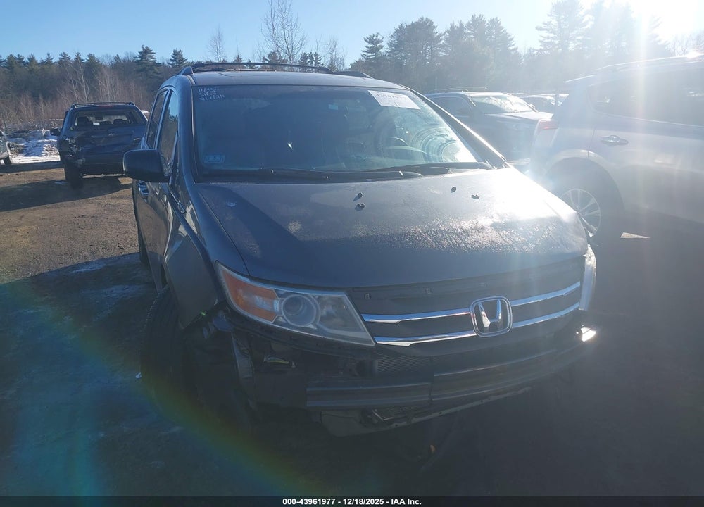 2011 HONDA ODYSSEY EX-L VIN: 5FNRL5H69BB065972