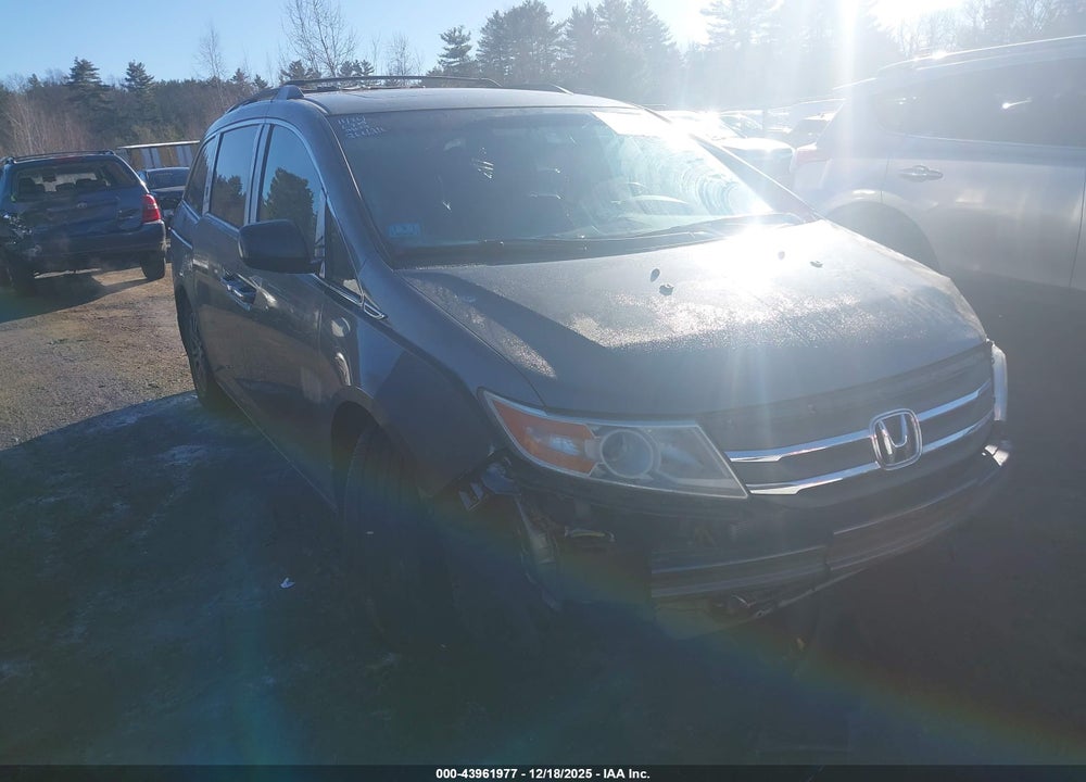 2011 HONDA ODYSSEY EX-L VIN: 5FNRL5H69BB065972