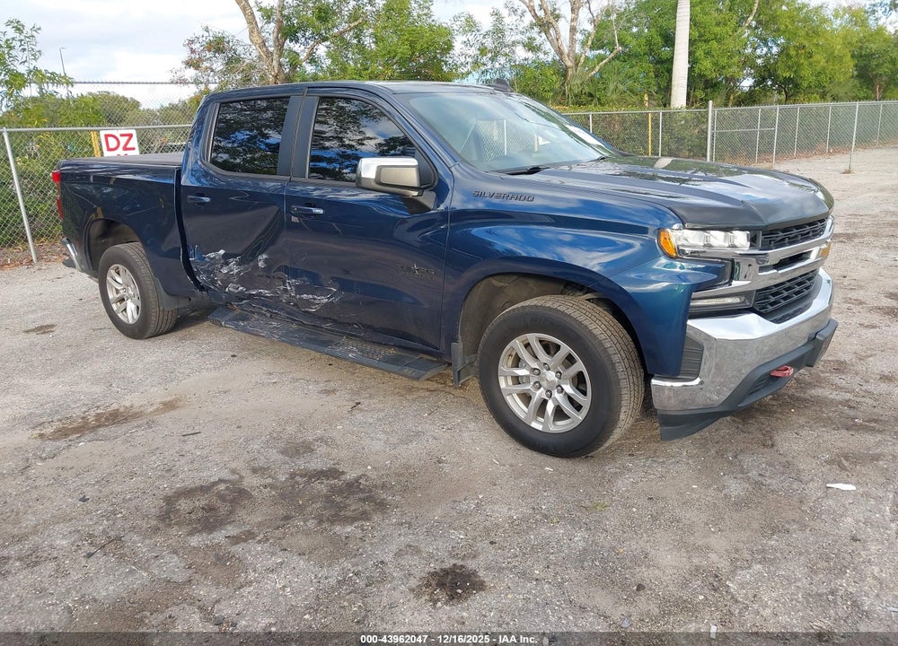 2021 CHEVROLET SILVERADO 1500 2WD  SHORT BED LT VIN: 3GCPWCED4MG204263