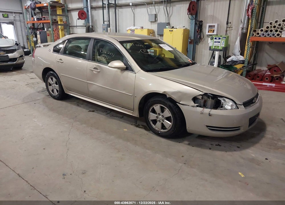 2009 CHEVROLET IMPALA LT VIN: 2G1WT57K491151942