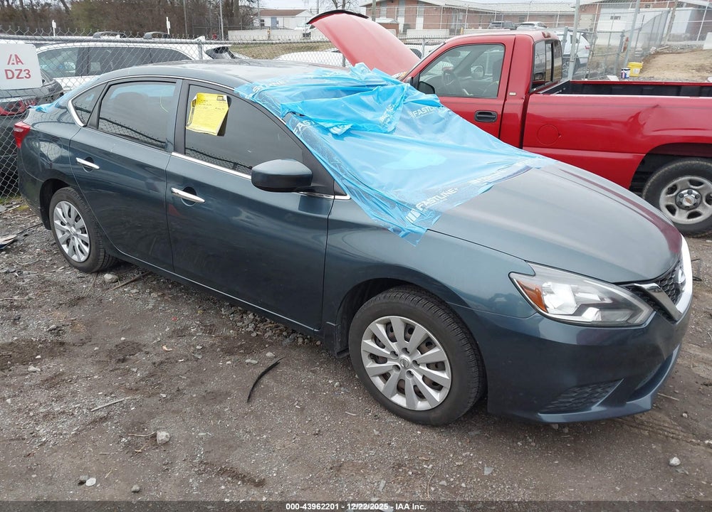 2016 NISSAN SENTRA SV VIN: 3N1AB7AP9GY320309