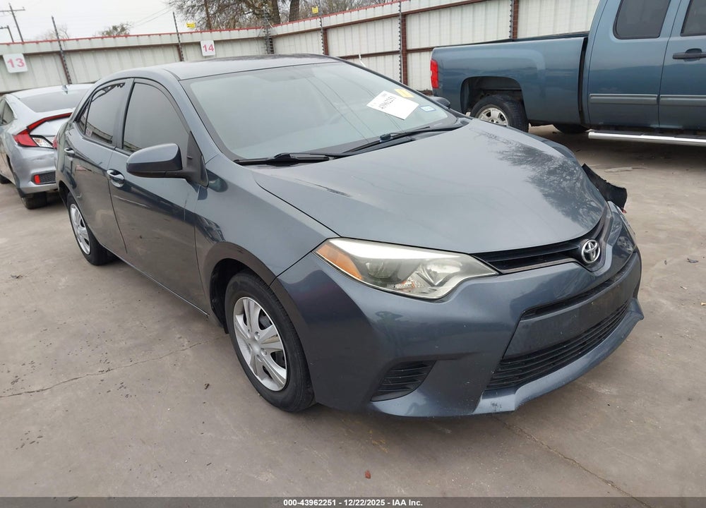 2014 TOYOTA COROLLA L VIN: 5YFBURHE3EP166611