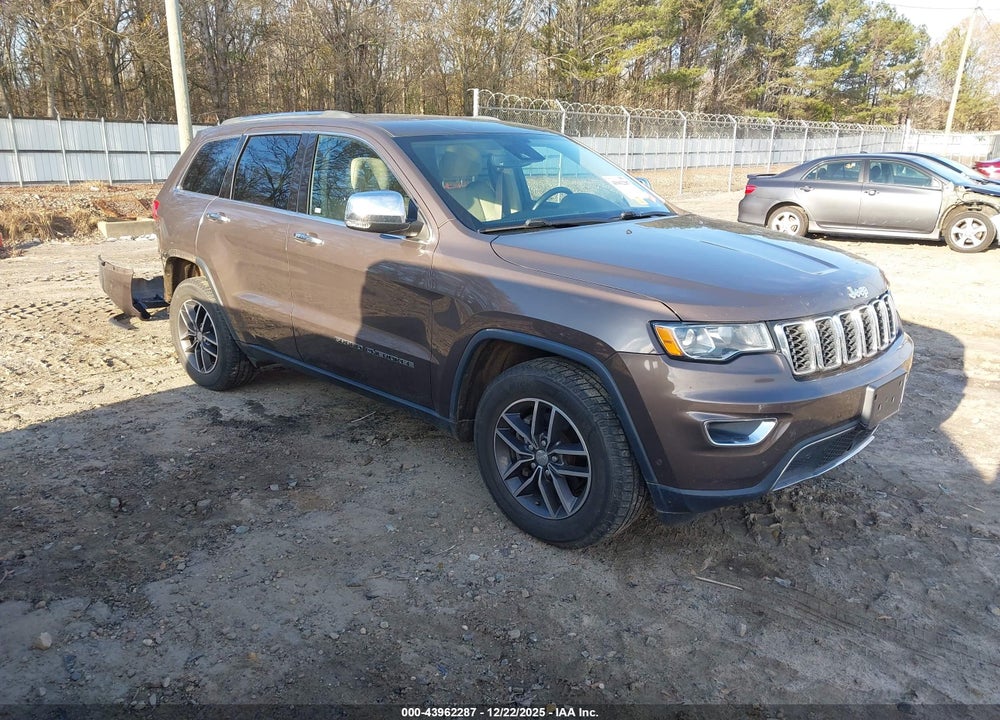 2018 JEEP GRAND CHEROKEE LIMITED 4X2 VIN: 1C4RJEBG8JC392432