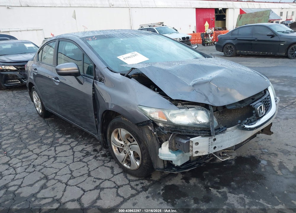 2015 HONDA CIVIC LX VIN: 19XFB2F50FE287634