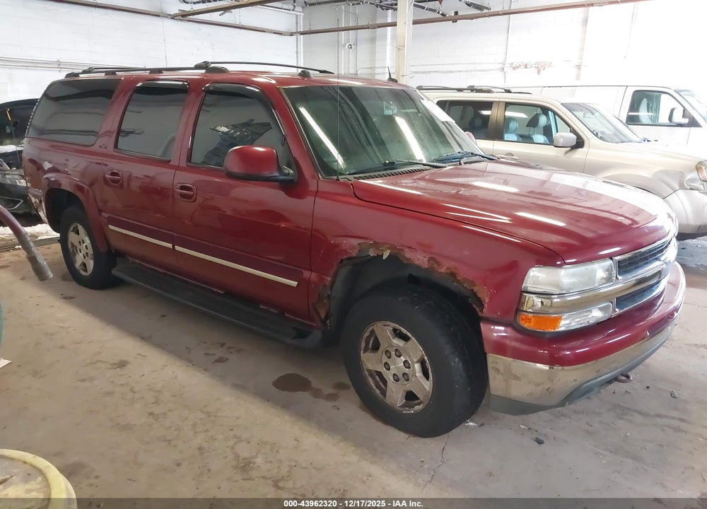 2004 CHEVROLET SUBURBAN 1500 LT VIN: 3GNFK16Z84G338707