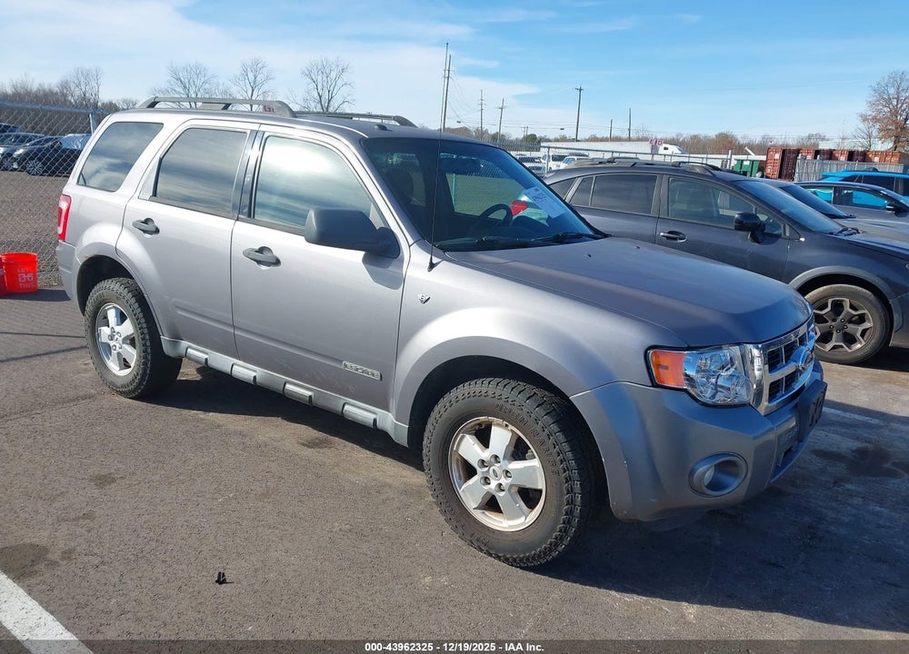 2008 FORD ESCAPE XLT VIN: 1FMCU931X8KD06404