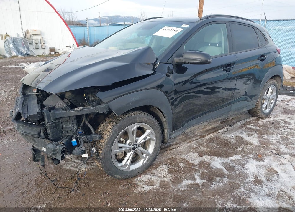 2022 HYUNDAI KONA SEL VIN: KM8K6CAB0NU841045
