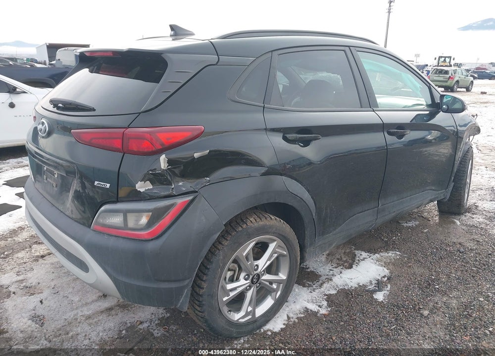 2022 HYUNDAI KONA SEL VIN: KM8K6CAB0NU841045