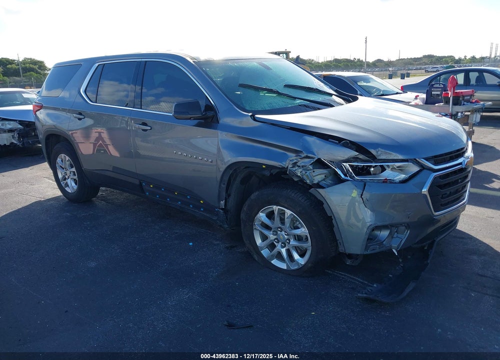2021 CHEVROLET TRAVERSE FWD LS VIN: 1GNERFKW9MJ244463